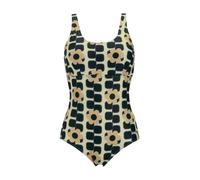 Regatta Bañador Entero de Una Pieza Orla Kiely Diseño Flor cuadrada (RG12790)