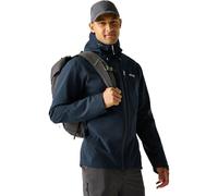 Regatta Birchdale II - Chaqueta impermeable suave para hombre, transpirable, para caminar y senderismo