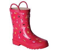 Regatta Botas de goma Minnow Junior, con forro de algodón