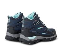 Regatta Botas de senderismo Holcombe para niños, impermeables y transpirables, perfectas para exteriores y montañismo, azul marino, 34 EU