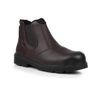 Regatta Botas profesionales impermeables para hombre, color turba, marrón, 46 EU