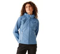 Regatta Bourda - Chaqueta softshell con capucha y cremallera completa para mujer