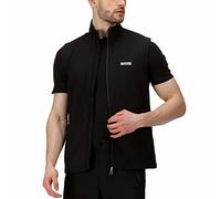 Regatta Bradwell III Chaleco Térmico Softshell Resistente Al Viento con Cremallera Bodywarmers, Hombre, Black, XXL