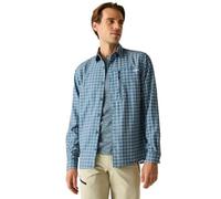 Regatta Camisa Ligera de Manga Larga Hombre, Ideal para Senderismo y protección contra Insectos