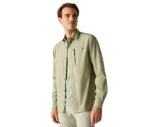Regatta Camisa Ligera de Manga Larga Hombre, Ideal para Senderismo y protección contra Insectos