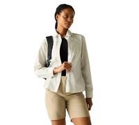 Regatta Camisa Ligera de Manga Larga Mujer, Ideal para Senderismo y protección contra Insectos
