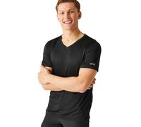 Camiseta de hombre Regatta Fingal V-Neck Talla: XL / Color: negro