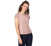 Regatta Camiseta de Manga Corta Mujer Limonite Vi Dusky Montaña Salmón