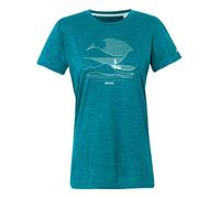 Regatta Camiseta Fingal IX Live Free Be Wild de Jaspeada para Mujer (RG11344)