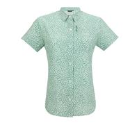Regatta Camiseta Ligera de Manga Corta Mujer, Ideal para Senderismo y protección contra Insectos