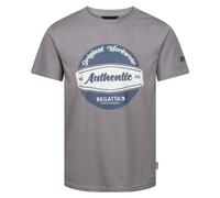 Regatta Mens Original Cotton T Shirt Camiseta, Rockgreymarl, XXL para Hombre