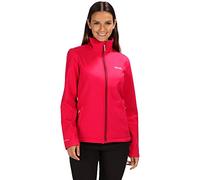 Regatta Carby - Chaqueta de softshell para mujer, repelente al agua, resistente al viento, con respaldo cálido