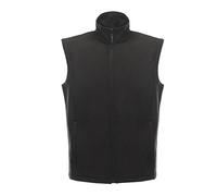Regatta Chaleco clásico Softshell para hombre, color negro, grande