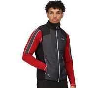 Regatta - Chaleco Forro Polar Halton Vi para Hombre (XXL) (Gris Oscuro, Negro)