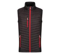 Regatta Men's Navigate Hybrid Bodywarmer Chaleco Aislante, Negro/Verde, M para Hombre