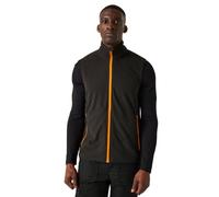 Regatta - Chaleco Navigate de Polar para Hombre (L) (Negro, Naranja Pop)