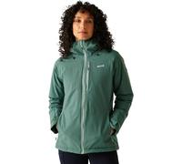Regatta Chaqueta acolchada elástica Highton para mujer, impermeable, Verde abeto, 42