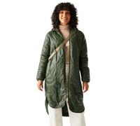 Regatta Chaqueta acolchada para mujer, color verde, 40