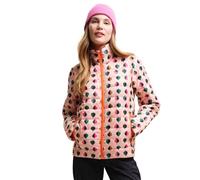 Regatta Chaqueta acolchada repelente al agua estampada Orla Kiely para mujer, rosa, 42