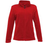 Regatta Chaqueta de Forro Polar con Cremallera Completa para Mujer, Color Rojo clásico, Talla 12