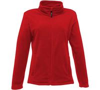 Regatta Chaqueta de Forro Polar de Manga Larga con Cremallera Completa para Mujer, Cremallera Completa., Mujer, Color Rojo clásico., tamaño 10