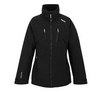 Regatta Chaqueta de invierno Calderdale II impermeable con aislamiento para mujer, color negro, talla 20