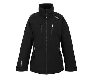 Regatta Chaqueta de invierno Calderdale II impermeable con aislamiento para mujer, color negro, talla 20
