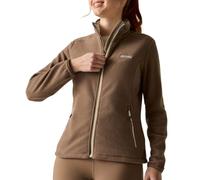 Regatta Chaqueta Floreo IV de forro polar con cremallera completa para mujer, camiseta cálida antibolitas