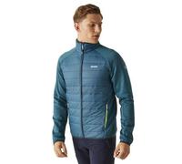 Regatta Chaqueta híbrida Acolchada con Cremallera Completa Abrigo, Azul marroquí (limón Lima), L para Hombre