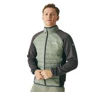 Regatta Chaqueta híbrida Acolchada con Cremallera Completa Abrigo, Jasgrn/Fldgr, S para Hombre