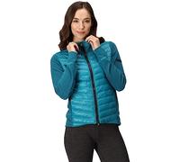 Regatta Chaqueta híbrida acolchada para mujer (paquete de 1), Glfstrm (negro), 46