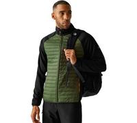 Regatta Chaqueta híbrida Clumber para hombre, verde oliva, XXL Grande