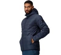 Regatta Chaqueta impermeable acolchada/acolchada con capucha Helfa para hombre, perfecta para actividades al aire libre, caminar, hacer senderismo y acampar