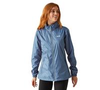 Regatta Chaqueta Impermeable y Plegable, Azul, 42 para Mujer