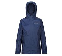 Regatta Chaqueta Jacket III Impermeable y Transpirable Ligera sin Forro con Capucha Jackets Waterproof Shell, Unisex niños, Midnight, 13 yr
