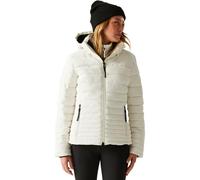 Regatta Chaqueta Kelane para mujer, Blanco piedra/negro, 36
