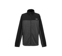 REGATTA Chaqueta polar 'Highton Full Zip V' gris oscuro / negro / blanco M gris oscuro / negro / blanco