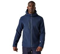 Regatta Chaqueta Profesional Navigate Softshell para Hombre, Azul Marino y Gris, M