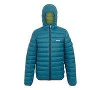 Regatta Chaqueta repelente al agua acolchada/acolchada Marizion con capucha para hombre, ligera y sin plumas, perfecta para actividades al aire libre, caminar, hacer senderismo y acampar