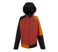 Regatta - Chaqueta Sacramento X para Hombre (XL) (Rojo Ocre, Negro)