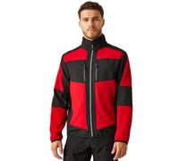 Regatta Chaqueta Softshell Unisex Profesional, Rojo/Negro, XL para Hombre