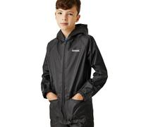 Chaqueta para niño Regatta Stormbreaker (impermeable), Unisex adulto, color negro, tamaño 7-8 Años