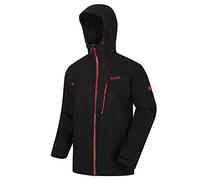 Regatta Chaqueta técnica Birchdale de tejido elástico, impermeable y transpirable, con capucha y bolsillos con cremallera de alta tecnología