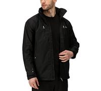 Regatta Chaqueta técnica Calderdale IV, Impermeable, con Forro de Malla, Capucha Oculta y Bolsillos con Cremallera