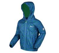 Regatta Chaqueta técnica Muddy Puddle, impermeable, forrada, con capucha y diseño estampado