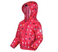 Regatta Chaqueta técnica Muddy Puddle, impermeable, forrada, con capucha y diseño estampado