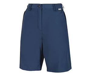 Regatta Chaska II - Pantalón Corto De Senderismo Ligero Y De Secado Rápido Shorts, Mujer, Dark Denim, 20