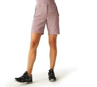 Regatta Chaska II - Pantalones Cortos de Senderismo Ligeros y de Secado rápido para Mujer, Gris, 36