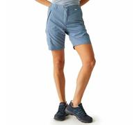 Regatta Chaska II-Pantalones Cortos de Senderismo para Mujer, Azul Coronet, 38