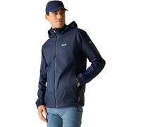 Regatta Chubasquero Lyle IV Impermeable Y Transpirable con Forro de Malla Oculta con Capucha Y Cubierta Activa Jackets Waterproof Shell, Hombre, Navy, M (RMW283 54060)